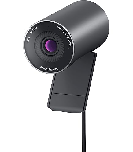 Dell Webcam WB3023-2K QHD/FHD/HD Resolution, Sony Sensor, f2